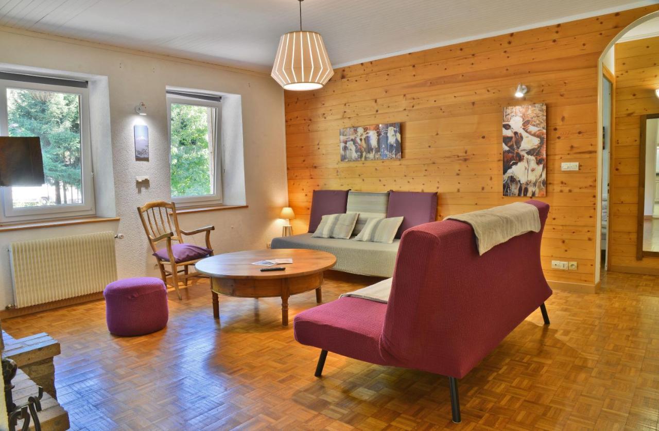 Appartement 6 Pers 70 M² Dans Chalet Chez Marie Монрьон Экстерьер фото